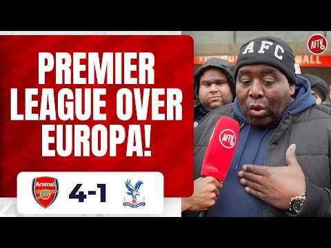 Arsenal 4-1 Crystal Palace | Premier League Over Europa! (Robbie)