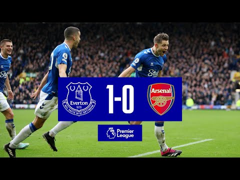 SEAN DYCHE STARTS WITH A WIN! | PREMIER LEAGUE HIGHLIGHTS: EVERTON 1-0 ARSENAL