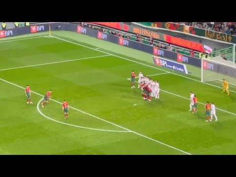 Cristiano Ronaldo freekick goal and penalty as Portugal vs Liechtenstein
