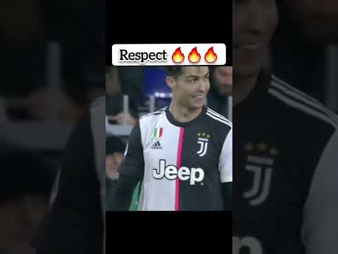 Respect 🔥🔥🔥 #Cristiano #Ronaldo #juventus #manchesterunited
