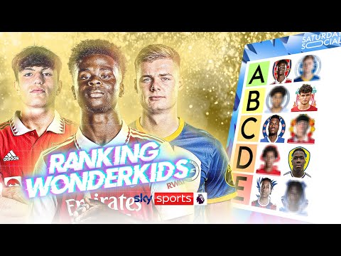 Ranking the 10 BEST WONDERKIDS In The Premier League 🌟 | Saturday Social ft Robbie & Rory Jennings