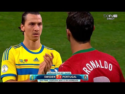 Zlatan Ibrahimovic had nightmares after this humiliating performance by Cristiano Ronaldo