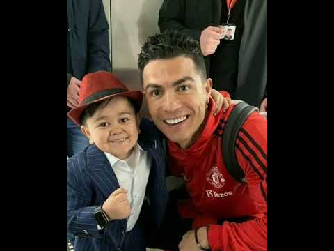 Abdul Rozik meet Cristiano Ronaldo