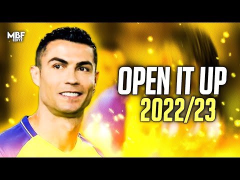 Cristiano Ronaldo ❯ Migos – “OPEN IT UP” (Slowed) ► Skills & Goals 2023 | Al Nassr