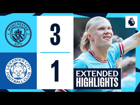 EXTENDED HIGHLIGHTS | Man City 3-1 Leicester | Haaland scores TWO to tie Premier League record!