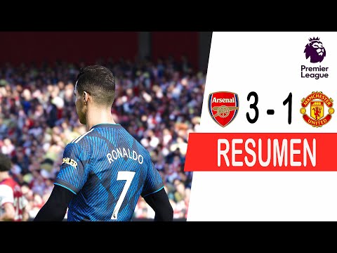 Recreación Arsenal 3-1 Manchester United – Premier League 2022