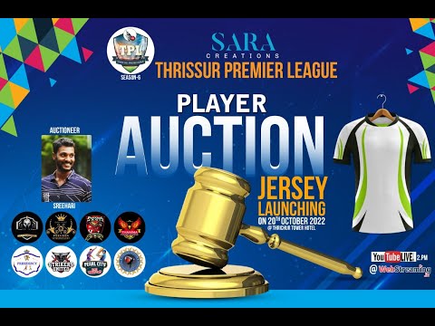 Grand Player Auction || Thrissur Premier League – Season 6