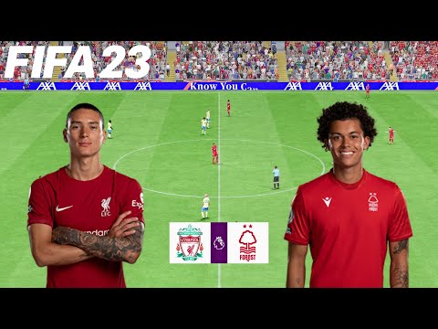 FIFA 23 | Liverpool vs Nottingham Forest – 22/23 Premier League English Season – Full Match Gameplay