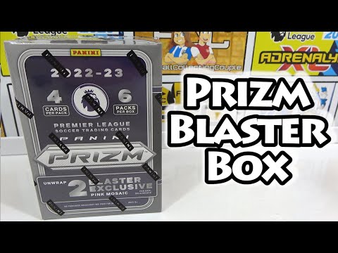 *NEW* Panini Prizm Premier League 2022/23 Blaster Box Opening | Exclusive Pink Mosiac Parallels