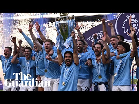 ‘What we have done is something extraordinary’: Man City lift Premier League trophy