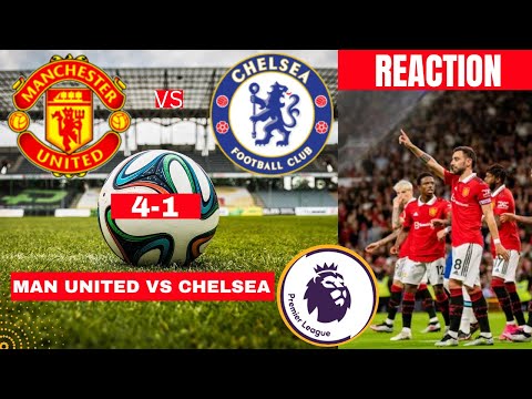 Manchester United vs Chelsea 4-1 Live Stream Premier league Football EPL Match Commentary Highlights