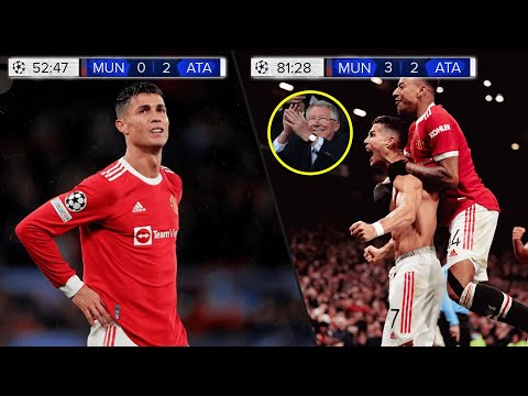 30 Times Cristiano Ronaldo Becomes Manchester United Hero