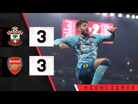 HIGHLIGHTS: Arsenal 3-3 Southampton | Premier League