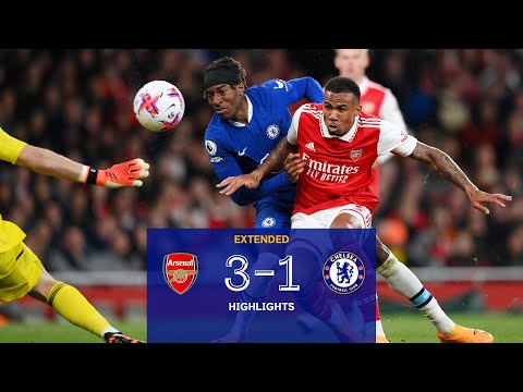 Arsenal 3-1 Chelsea | Highlights – EXTENDED | Premier League 22/23