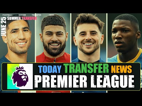 TRANSFER NEWS: PREMIER LEAGUE ALL TRANSFER NEWS AND RUMOURS UPDATES