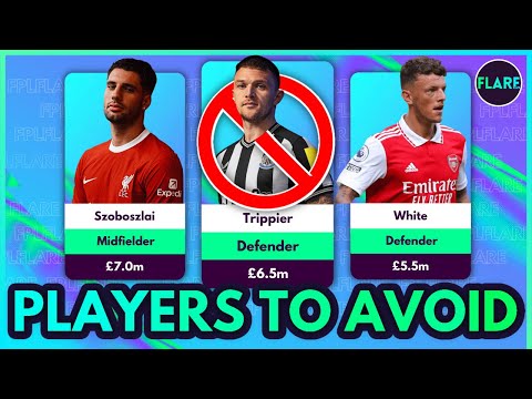 AVOID THESE PLAYERS! | Worst GW1 Players for Fantasy Premier League 2023/24