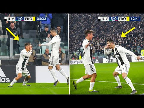 The Day Cristiano Ronaldo and Paulo Dybala Exchanged Their Celebrations