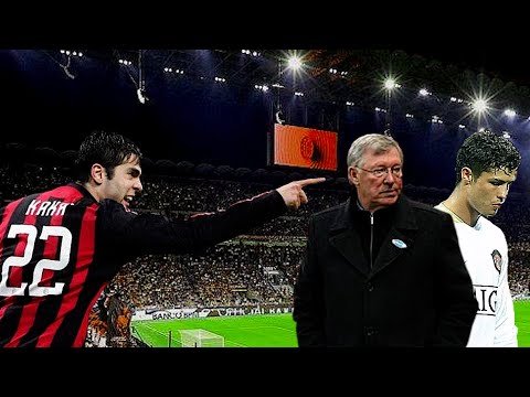 Cristiano Ronaldo and Sir Alex Will Never Forget Ricardo Kaka Performance When He was in His Prime