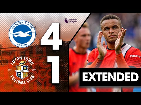 Brighton 4-1 Luton | Extended Premier League Highlights