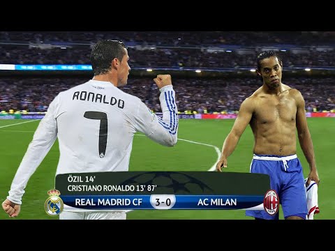 Ronaldinho had nightmares after Cristiano Ronaldo’s performance in this match