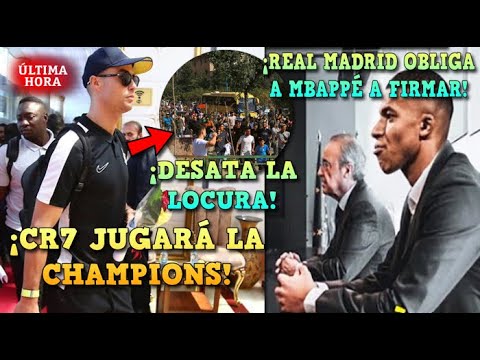 🚨CRISTIANO RONALDO DESATA la LOCURA: MAÑANA JUEGA CHAMPIONS – REAL MADRID OBLIGA a MBAPPÉ a FIRMAR