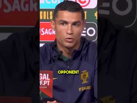 Cristiano Ronaldo Reveals His Toughest Opponent