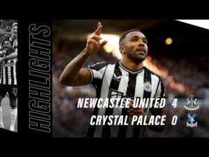 Newcastle United 4 Crystal Palace 0 | Premier League Highlights