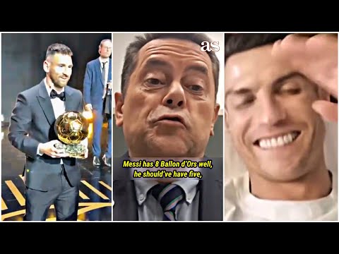 Cristiano Ronaldo Likes and Comments on a Post Mocking Lionel Messi’s 8th Ballon d’Or win 😭😭