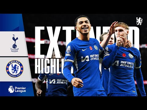 Tottenham 1-4 Chelsea | Highlights – EXTENDED | Premier League 2023/24