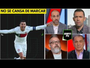CRISTIANO RONALDO sigue ROMPIENDO RÉCORDS con PORTUGAL. ¿Puede seguir al alto nivel? | ESPN FC