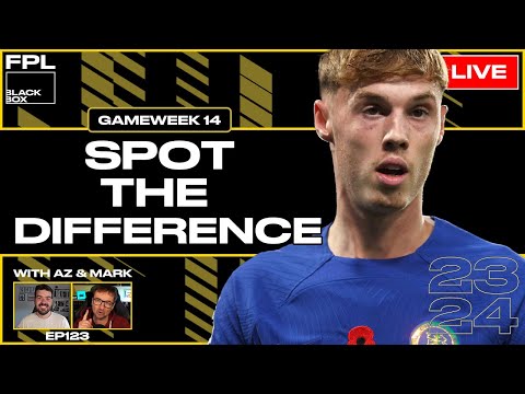 FPL BlackBox | Spot The Difference | Fantasy Premier League Tips 2023/24 | Gameweek 14