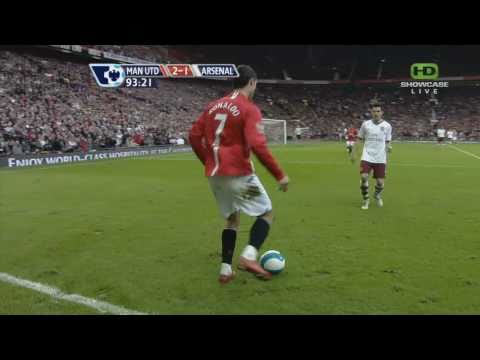 Cristiano Ronaldo vs Arsenal Home 07-08 HD 720p by Hristow