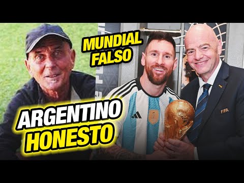 ARGENTINO RETRATA A FANS de MESSI «ARGENTINA NO ES LA MEJOR y el MUNDIAL FUE ROBADO»
