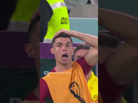 ¡Cristiano Ronaldo no podía creer lo qué pasó!