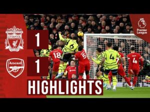 Liverpool vs Arsenal 1-1 | 2023 Premier League | Match Highlights