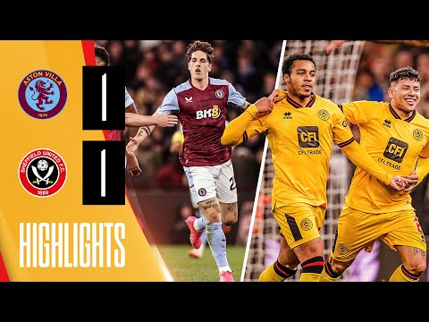 Later Archer and Zaniolo Goals 😱 | Aston Villa 1-1 Sheffield United | Premier League highlights