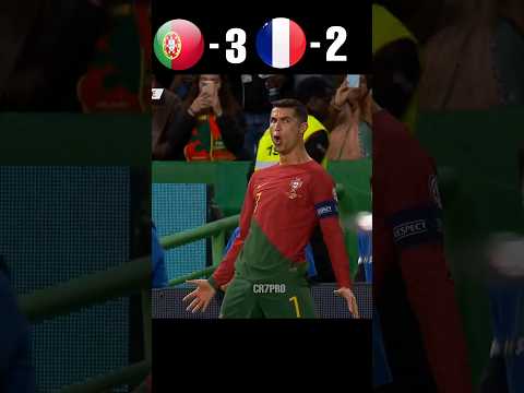 Ronaldo Hattrick Portugal vs France World Cup Final 2026 #ronaldo #shortvideo #shorts #mbappe