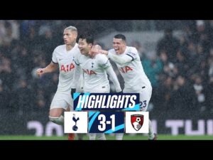 TOTTENHAM HOTSPUR 3-1 BOURNEMOUTH // PREMIER LEAGUE HIGHLIGHTS // NEW YEAR’S EVE WIN