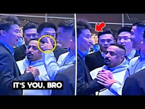 Cristiano Ronaldo Met his Former Man United Teammate Dong Fangzhuo in China 😂❤️