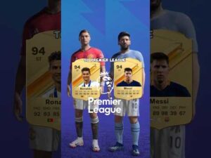 I added prime Lionel Messi and Cristiano Ronaldo to premier league…