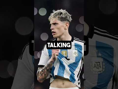 Argentinian Players’ Funny Response to Garnacho Loving Ronaldo 🤣🇦🇷
