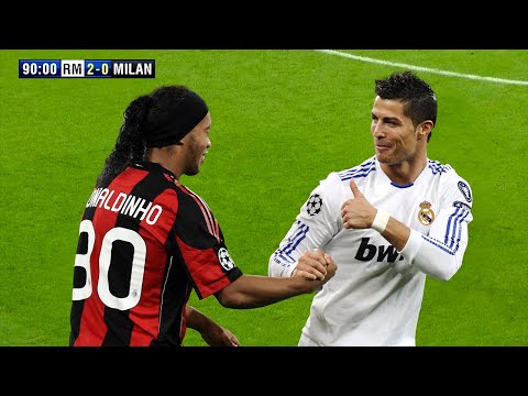Ronaldinho will never forget Cristiano Ronaldo’s performance in this match