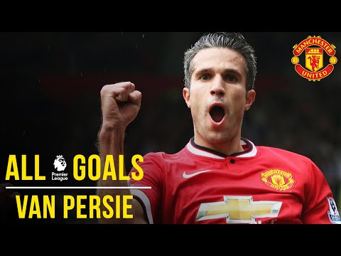 Robin van Persie | All the Premier League Goals | Manchester United