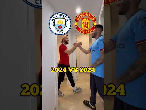 Man City 2024 vs Man United 2024 #footballfunny #mancityvsmanunited #premierleague #derbi #mancity