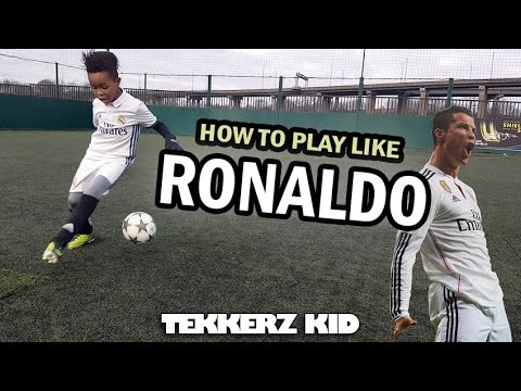 Play Like Ronaldo!! | Cristiano Ronaldo Training Drills!! | Tekkerz Kid