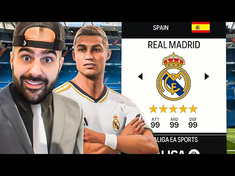 I Takeover Real Madrid With Cristiano Ronaldo