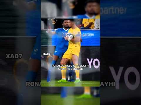 Ronaldo Revenge On Al Bulayhi 🥶😱 #shorts #ronaldo #alnassr #shortsvideo