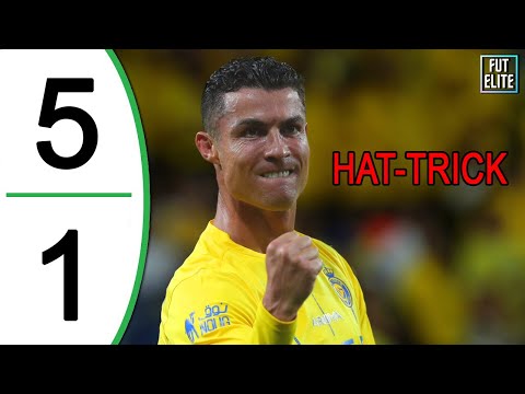 Cristiano RONALDO HAT-TRICK | Al-Nassr vs Al-Tai 5-1 Highlights & Goals