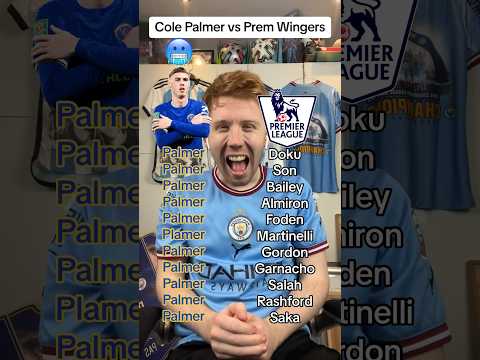 Cole Palmer vs Premier League Wingers 🥶 #shorts